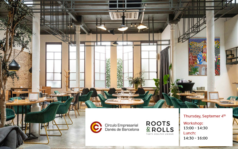 Workshop & lunch at Roots & Rolls