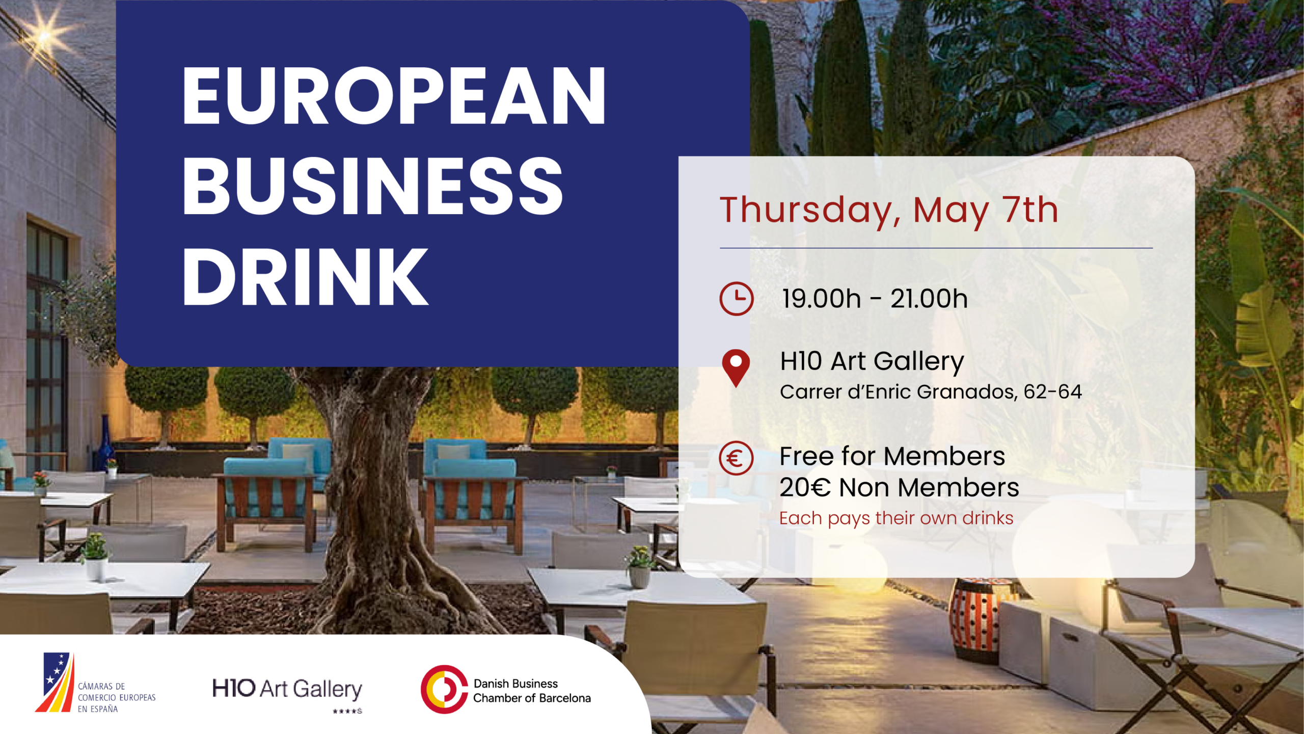 EUROPEAN BUSINESS DRINK – May 7th