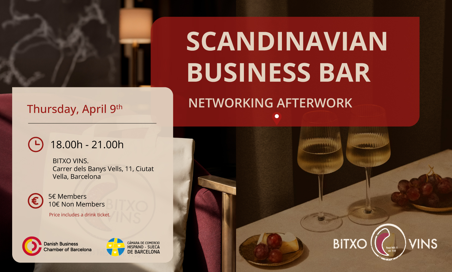 SCANDINAVIAN BUSINESS BAR – April 9th
