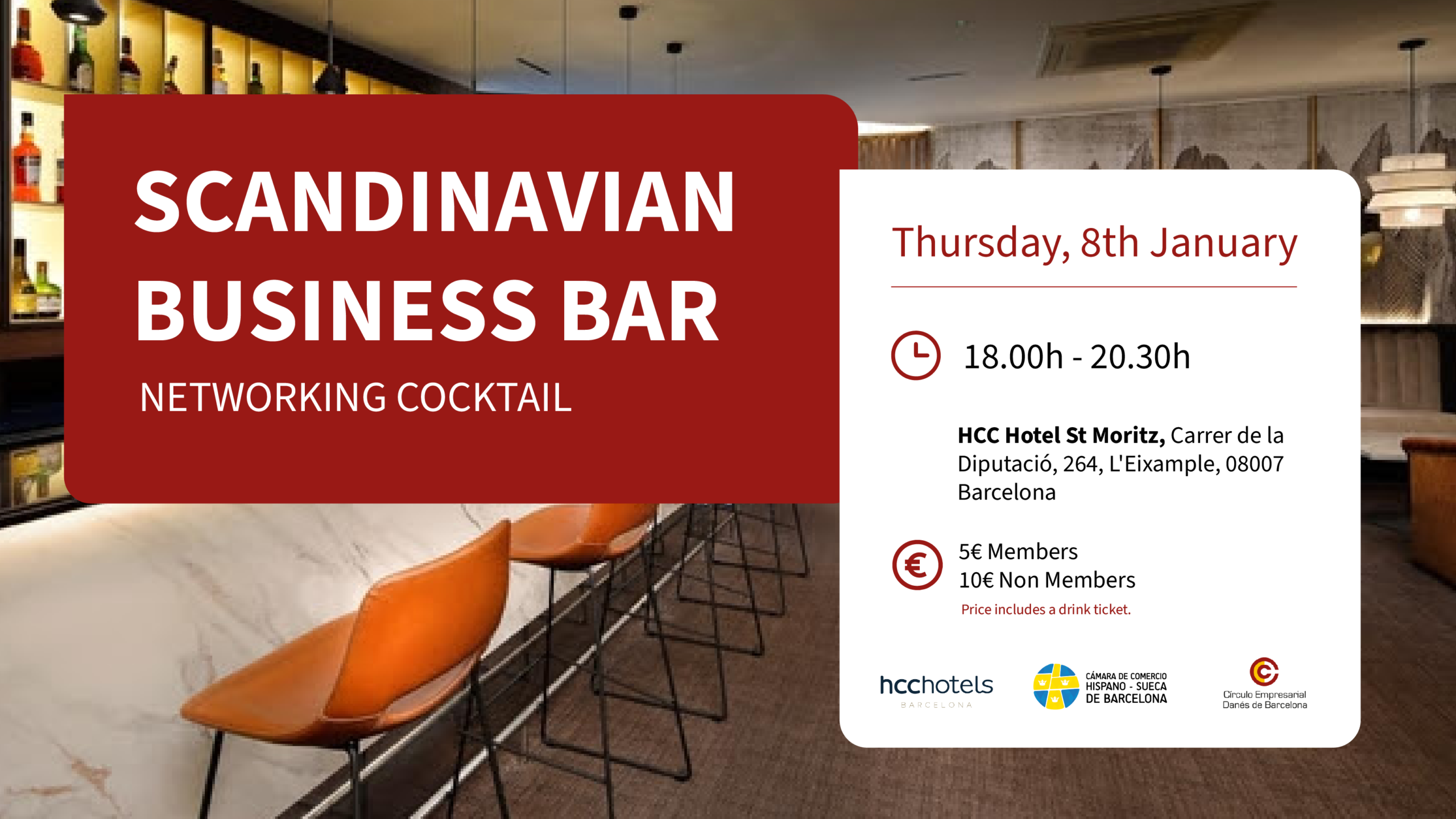 SCANDINAVIAN BUSINESS BAR 8th January