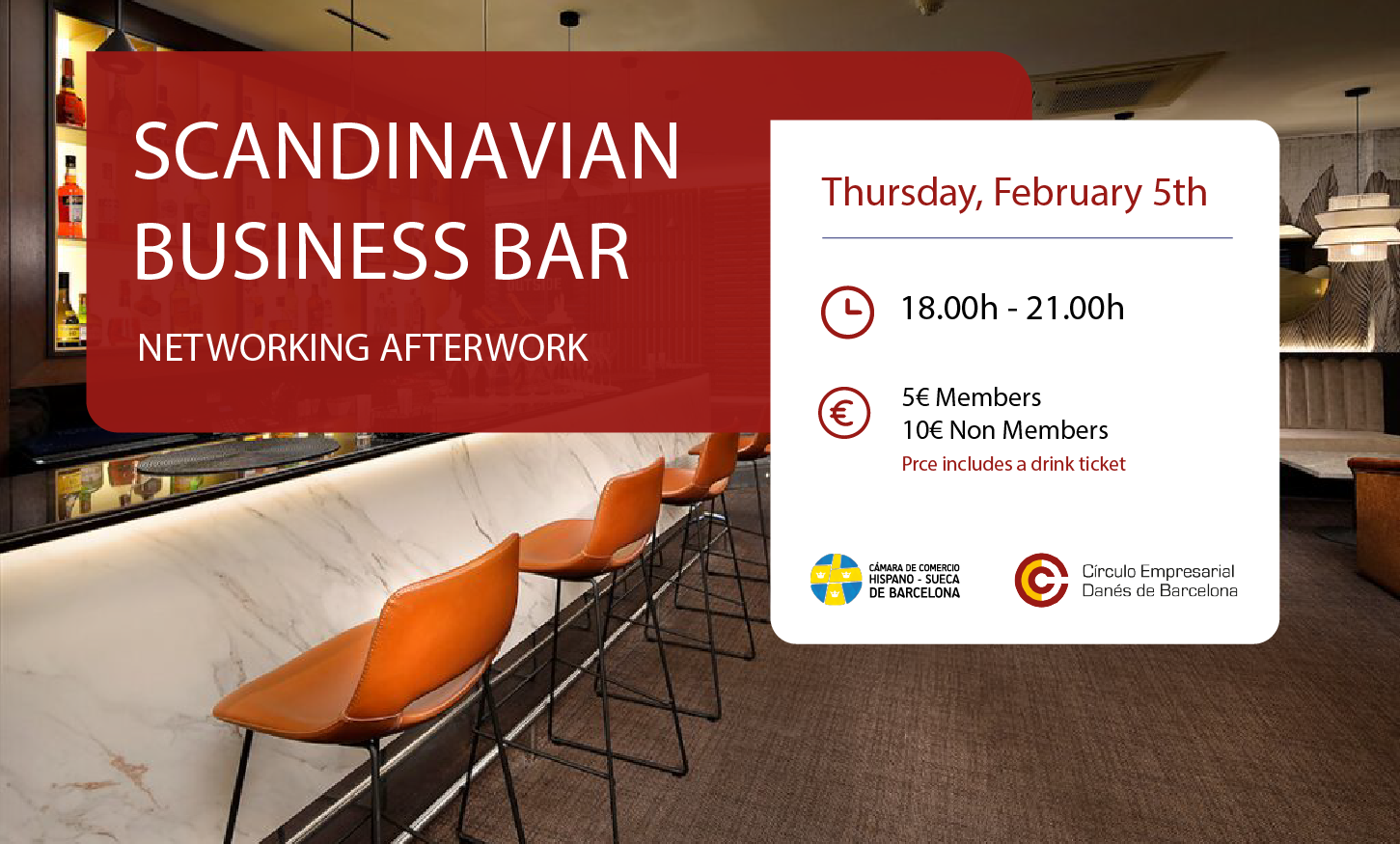 SCANDINAVIAN BUSINESS BAR 5th February