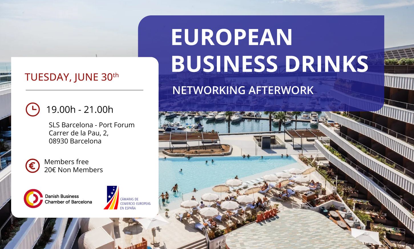 European Business DrinkS – June 30th